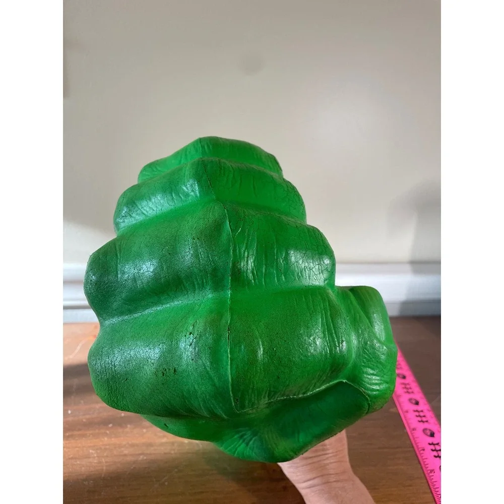Vintage Marvel Incredible Hulk Foam Fist Toy 2003 Green Superhero left hand
